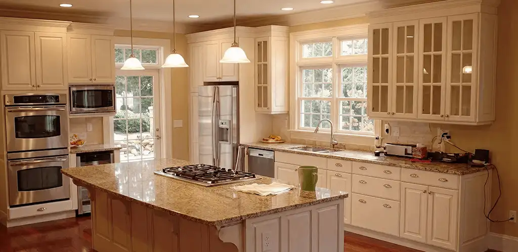Custom cabinet door installation and kitchen upgrade in Pasadena, CA